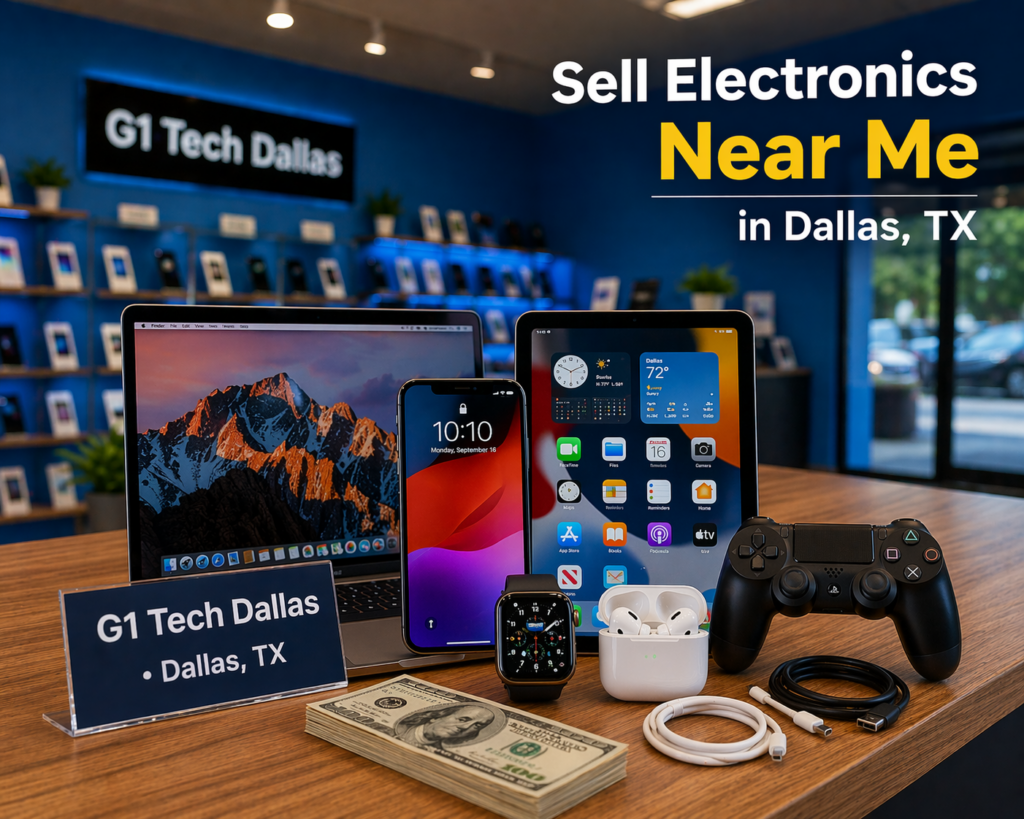 Sell Electronics Near Me in Dallas