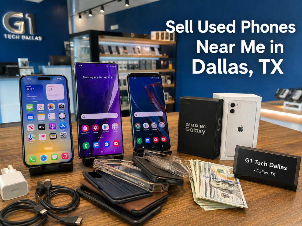 where to sell used cell phones in Dallas