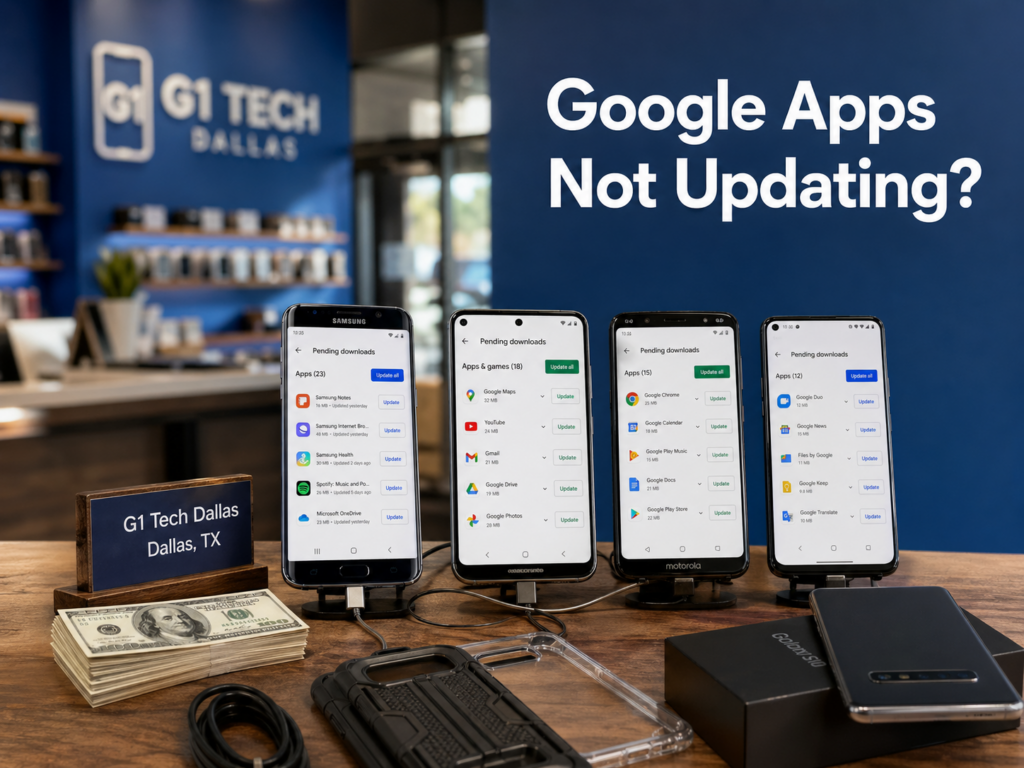 google apps not updating
