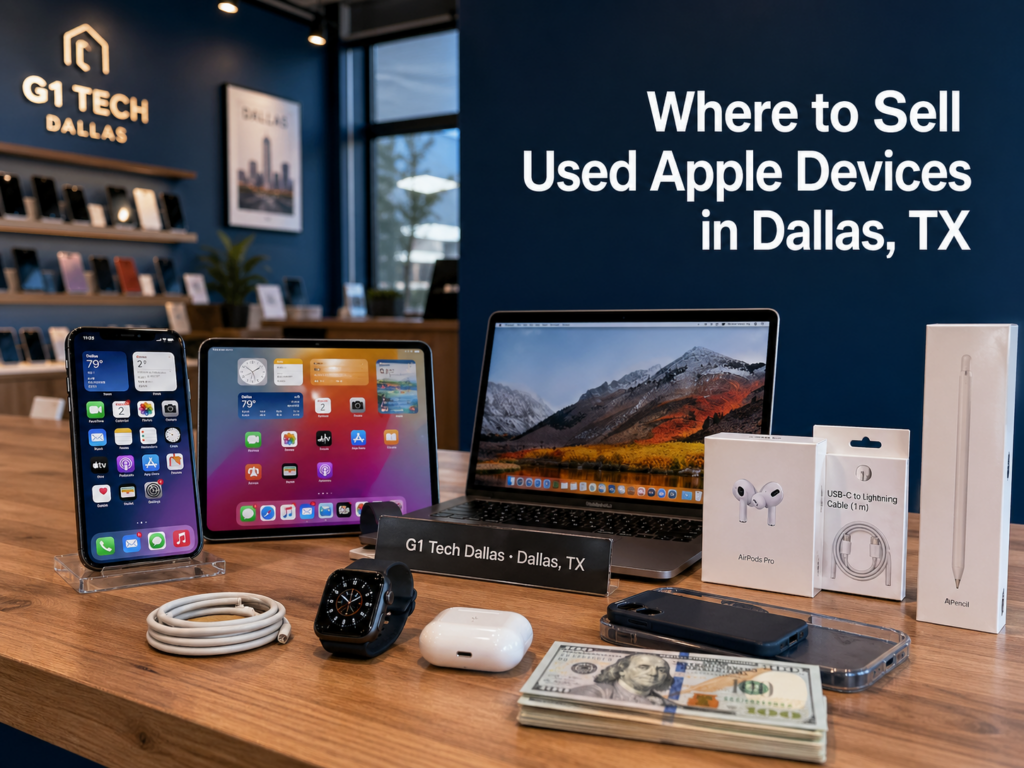 Where to Sell Used Apple Devices in Dallas